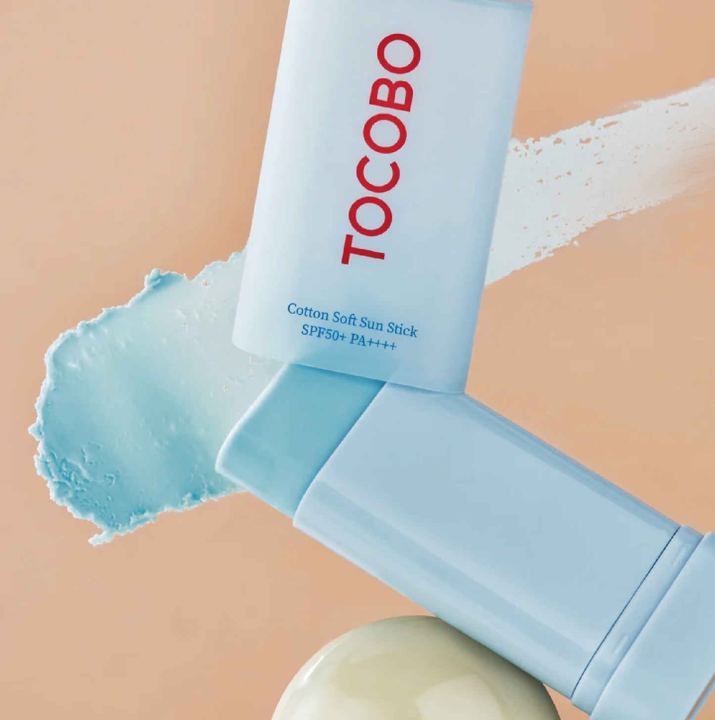 TOCOBO Cotton Soft Sun Stick SPF50+ textura